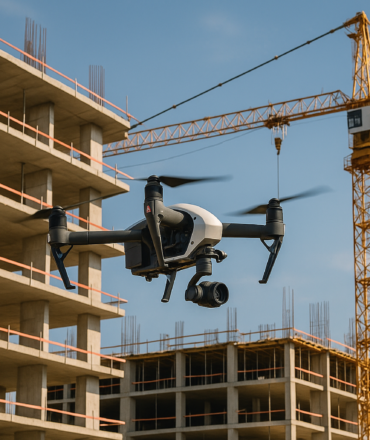 Drones na Inspeção de Obras